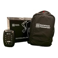 Presoterapia Backpack Fisiosport de quatro câmaras com funda para pernas + saca de transporte de presente
